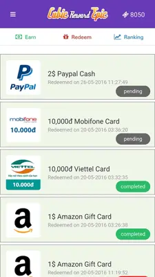 Cubic Reward Epic android App screenshot 2